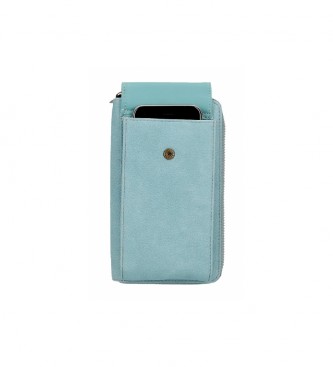 Pepe Jeans Portfel-opaska na telefon komórkowy Diane niebieski -11x20x4cm