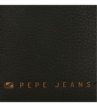 Pepe Jeans Diane portefeuille-bandolire pour tlphone portable noir -11x20x4cm