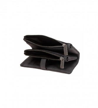 Pepe Jeans Holly odstranljiva denarnica z denarnico za kovance črna