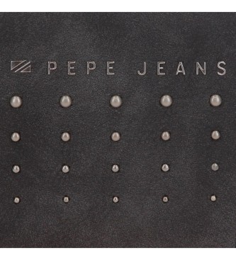 Pepe Jeans Odpinany portfel Holly z portmonetką w kolorze czarnym