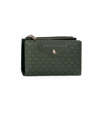 Pepe Jeans Bethany green wallet with card holder