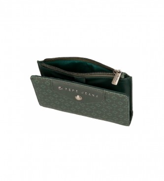 Pepe Jeans Bethany green wallet with card holder