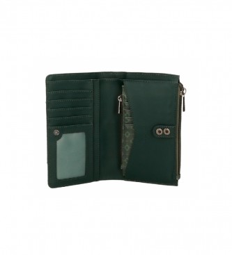 Pepe Jeans Bethany zelena denarnica z držalom za kartice
