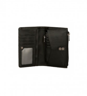 Pepe Jeans Kendra črna denarnica z držalom za kartice