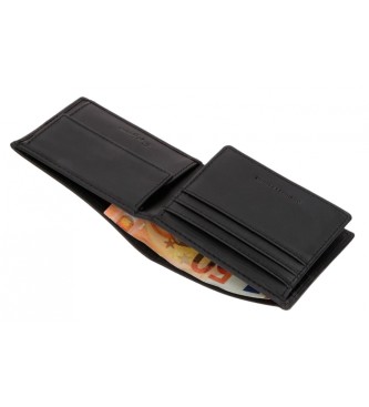 Pepe Jeans Cracker Leather Wallet Black