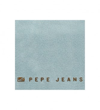 Pepe Jeans Carteira com fecho de correr azul Diane -19,5x10x2cm