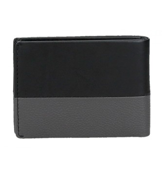 Pepe Jeans Dual Leather Wallet Black