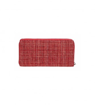 Pepe Jeans Oana zip wallet red -19,5x10x2cm