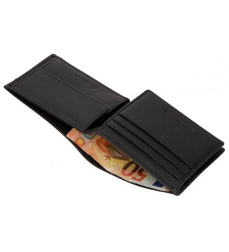 Pepe Jeans Staple Leather Wallet Black