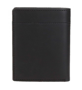 Pepe Jeans Usnjena denarnicaStaple vertical Black