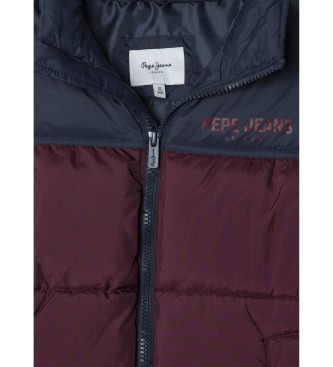 Pepe Jeans Abrigo Cash granate