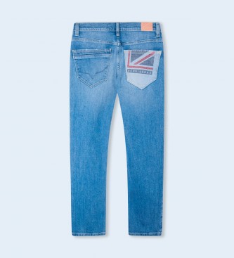 Pepe Jeans Jeans Cashed Flag azul