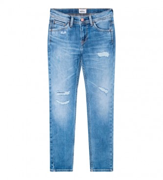 Pepe Jeans Cashed Repair blue jeans