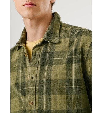 Pepe Jeans Zielona koszulka Caster