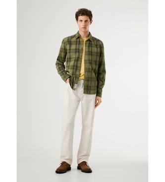 Pepe Jeans Zielona koszulka Caster