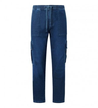 Pepe Jeans Castle Cargo blue jeans