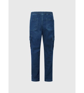 Pepe Jeans Castle Cargo blue jeans