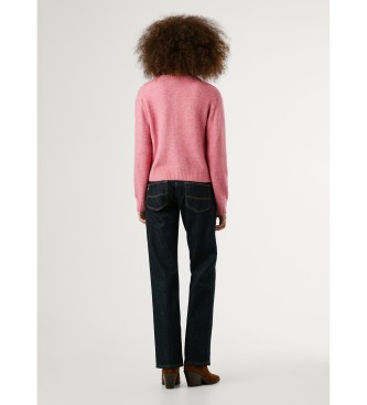 Pepe Jeans Casaco de malha Cecil rosa