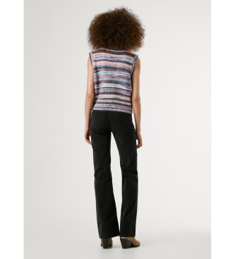 Pepe Jeans Chaleco Celeste multicolor