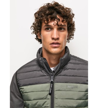 Pepe Jeans Quilted Vest Block green