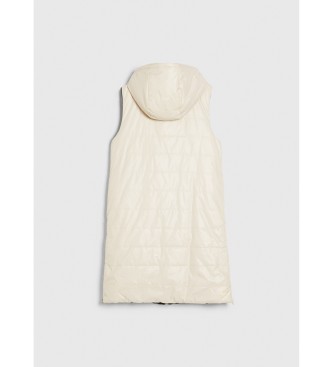 Pepe Jeans Reversible padded waistcoat off-white