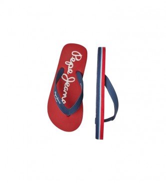 Pepe Jeans Infradito Bay Beach Basic rosso