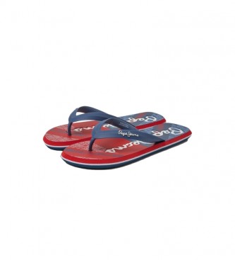 Pepe Jeans Chinelos Whale red