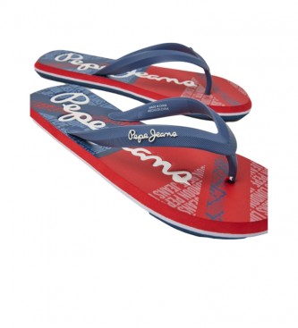 Pepe Jeans Baskets Baleine rouge