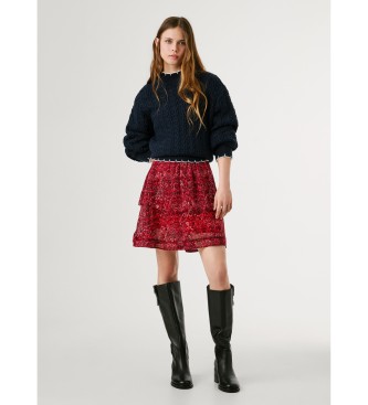 Pepe Jeans Modri pulover Charil
