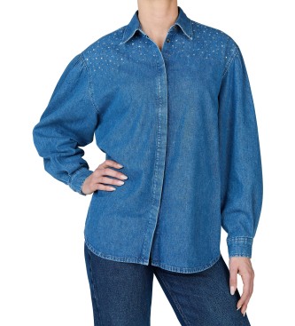 Pepe Jeans Charlie Sparkle bl skjorta