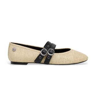 Pepe Jeans Chaussures beiges Charlotte Natur