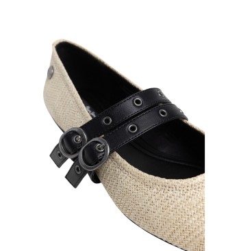 Pepe Jeans Chaussures beiges Charlotte Natur