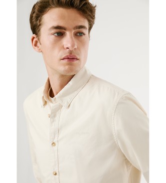 Pepe Jeans Camisa Charly blanco roto