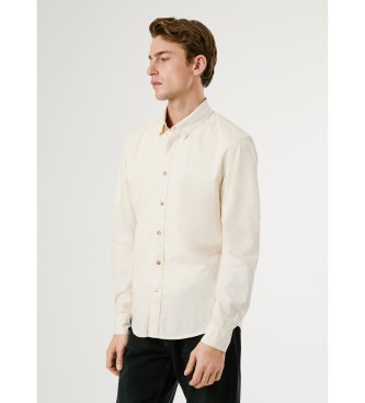 Pepe Jeans Camisa Charly blanco roto