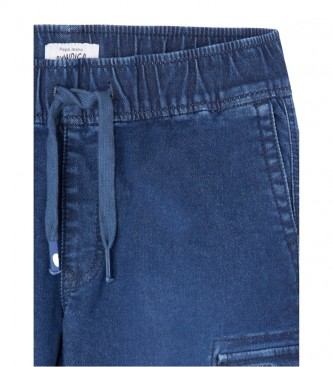 Pepe Jeans Pantaloncini blu indaco Chase