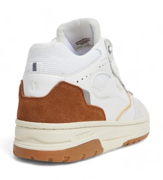 Pepe Jeans Sneakers Chester Evolution in pelle bianca