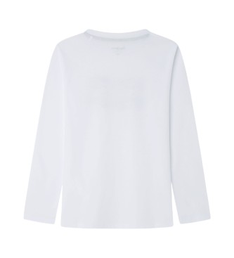 Pepe Jeans Clag Ls T-shirt white