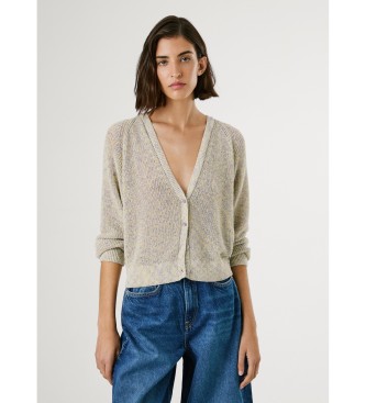 Pepe Jeans Cárdigan Claire beige