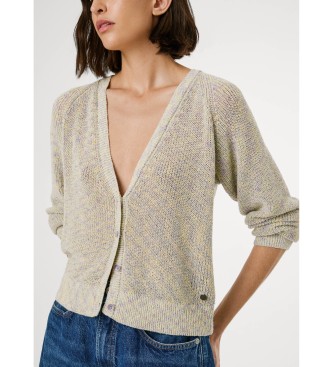 Pepe Jeans Cárdigan Claire beige