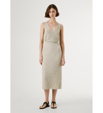 Pepe Jeans Jupe beige Claire