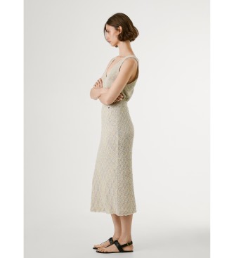 Pepe Jeans Jupe beige Claire