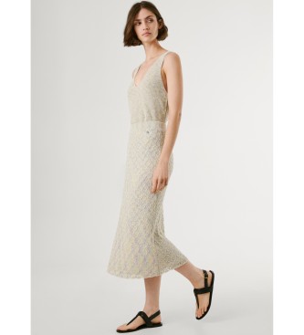 Pepe Jeans Jupe beige Claire
