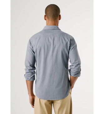 Pepe Jeans Camisa cl�ssica slim cinzenta