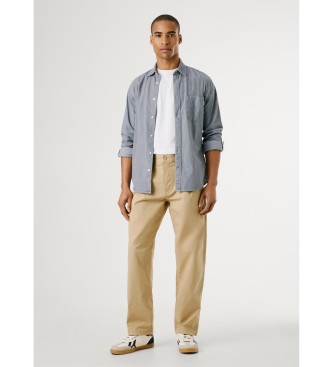 Pepe Jeans Camisa cl�ssica slim cinzenta