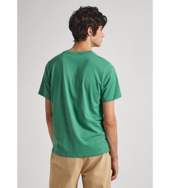 Pepe Jeans Maglietta verde di Claude 
