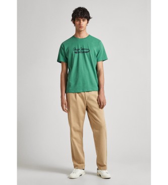 Pepe Jeans Maglietta verde di Claude 
