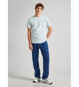 Pepe Jeans Blaues Claus-T-Shirt