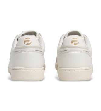 Pepe Jeans Clay Club Usnjene superge bele barve