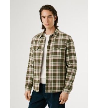 Pepe Jeans Camisa verde Clemen