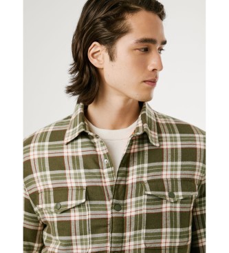 Pepe Jeans Camisa verde Clemen